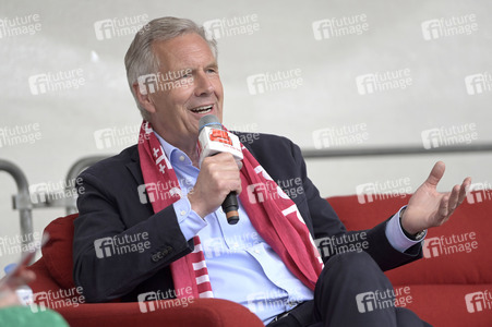 Christian Wulff beim 39. Evangelischen Kirchentag in Hannover