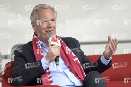 Christian Wulff beim 39. Evangelischen Kirchentag in Hannover