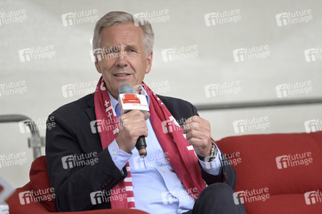 Christian Wulff beim 39. Evangelischen Kirchentag in Hannover