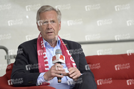 Christian Wulff beim 39. Evangelischen Kirchentag in Hannover