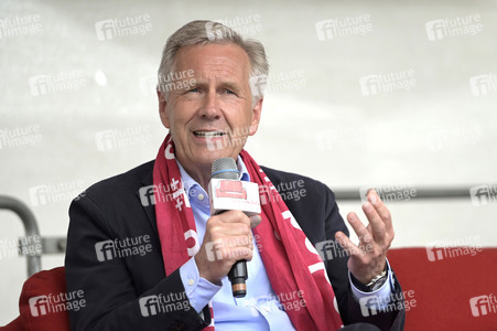 Christian Wulff beim 39. Evangelischen Kirchentag in Hannover