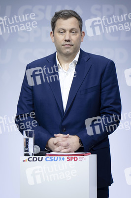 Unterzeichnung des Koalitionsvertrages zwischen CDU, CSU und SPD in Berlin