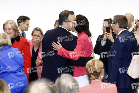 Unterzeichnung des Koalitionsvertrages zwischen CDU, CSU und SPD in Berlin