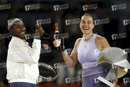 Final-Match Coco Gauff vs Aryna Sabalenka in Madrid