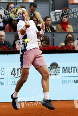 Tennis Final-Match Casper Ruud vs Jack Drapper in Madrid