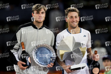 Tennis Final-Match Casper Ruud vs Jack Drapper in Madrid