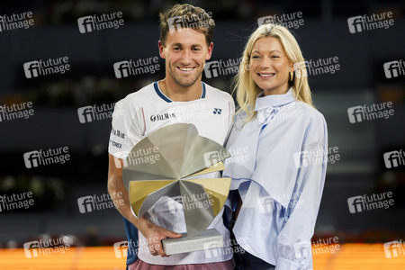 Tennis Final-Match Casper Ruud vs Jack Drapper in Madrid