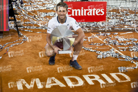 Tennis Final-Match Casper Ruud vs Jack Drapper in Madrid