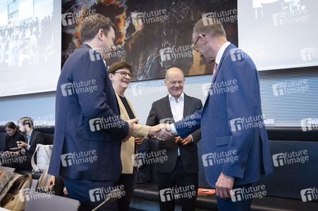 Fraktionssitzung der SPD-Bundestagsfraktion in Berlin