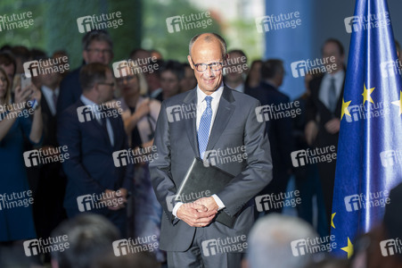 Amtsübergabe im Bundeskanzleramt in Berlin