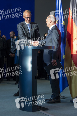 Amtsübergabe im Bundeskanzleramt in Berlin
