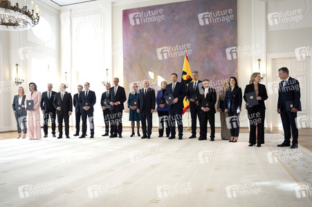 Ernennung des Bundeskabinetts in Berlin
