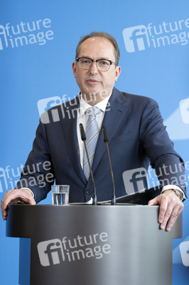 Pressekonfrerenz zur Situation an den Grenzen in Berlin