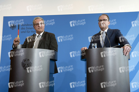 Pressekonfrerenz zur Situation an den Grenzen in Berlin