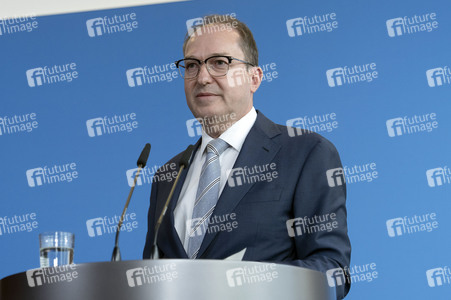 Pressekonfrerenz zur Situation an den Grenzen in Berlin