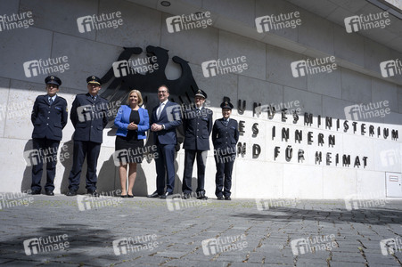 Amtsübergabe im Bundesministerium des Innern in Berlin
