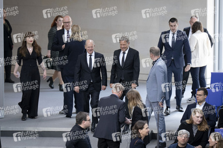 Gedenkstunde im Bundestag zum 80. Jahrestag des Endes des Zweiten Weltkrieges in Berlin