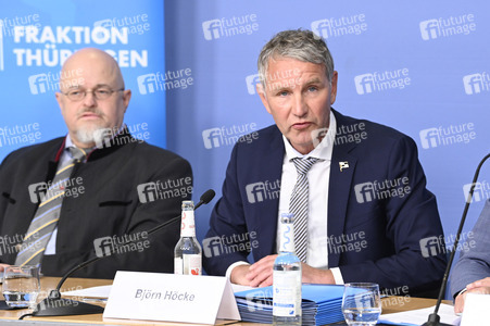 Presskonferenz mit Björn Höcke in Berlin