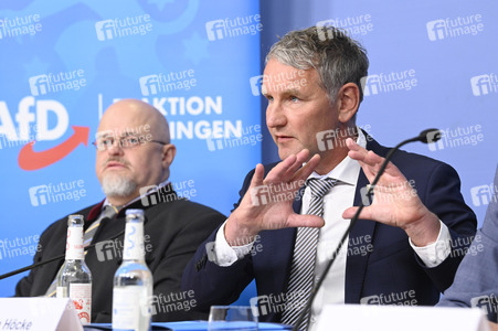 Presskonferenz mit Björn Höcke in Berlin
