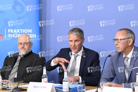Presskonferenz mit Björn Höcke in Berlin
