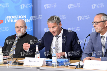 Presskonferenz mit Björn Höcke in Berlin