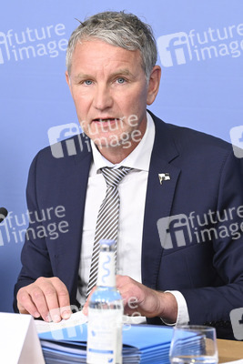 Presskonferenz mit Björn Höcke in Berlin