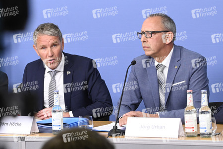 Presskonferenz mit Björn Höcke in Berlin
