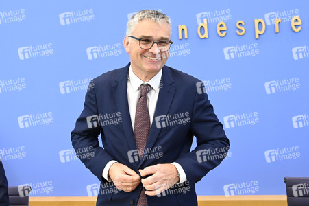 Regierungspressekonferenz in Berlin