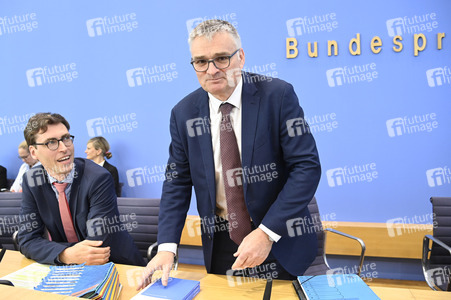 Regierungspressekonferenz in Berlin