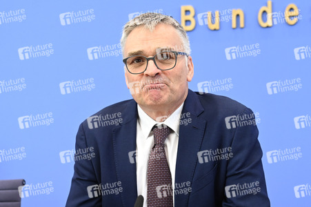 Regierungspressekonferenz in Berlin