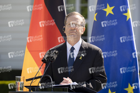 Gemeinsame Pressekonferenz von Frank-Walter Steinmeier und Isaak Herzog in Berlin
