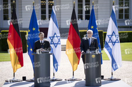 Gemeinsame Pressekonferenz von Frank-Walter Steinmeier und Isaak Herzog in Berlin