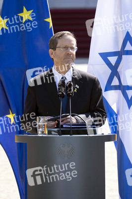 Gemeinsame Pressekonferenz von Frank-Walter Steinmeier und Isaak Herzog in Berlin