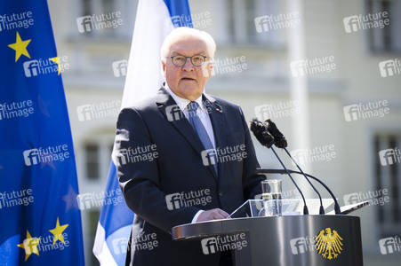 Gemeinsame Pressekonferenz von Frank-Walter Steinmeier und Isaak Herzog in Berlin