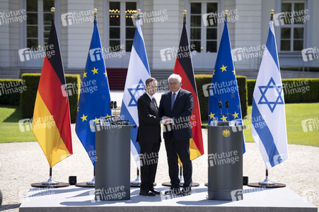 Gemeinsame Pressekonferenz von Frank-Walter Steinmeier und Isaak Herzog in Berlin