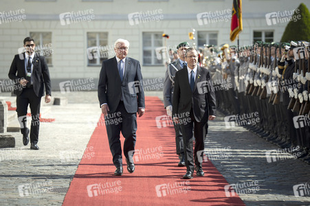 Begrüßung des israelischen Staatspräsidenten in Berlin