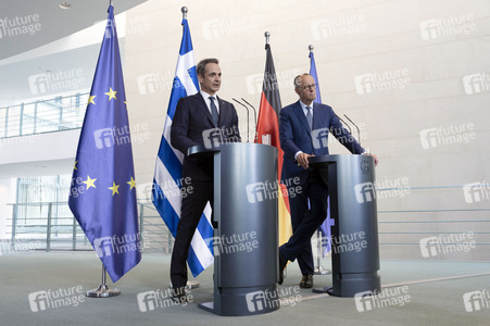 Empfang des Ministerpräsidenten von Griechenland in Berlin