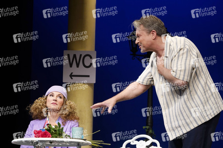 Theaterprobe 'Fisch sucht Fahrrad' in Berlin