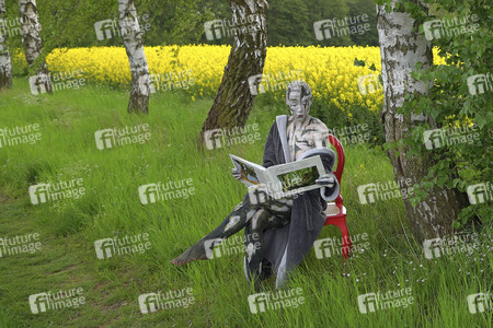 NATURE ART: Rapsbirken / Rapeseed Birches Bodypainting