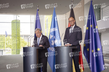 Empfang des Generalsekretärs der Vereinten Nationen in Berlin