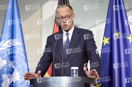 Empfang des Generalsekretärs der Vereinten Nationen in Berlin