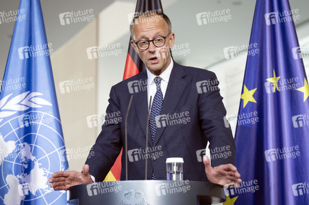 Empfang des Generalsekretärs der Vereinten Nationen in Berlin