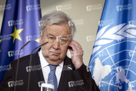 Empfang des Generalsekretärs der Vereinten Nationen in Berlin