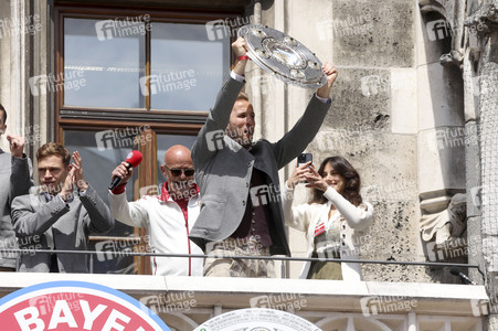 Meisterfeier des FC Bayern München in München