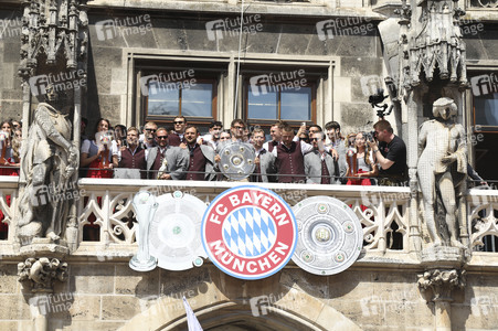 Meisterfeier des FC Bayern München in München