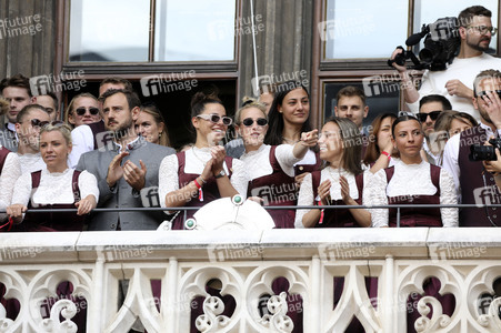 Meisterfeier des FC Bayern München in München