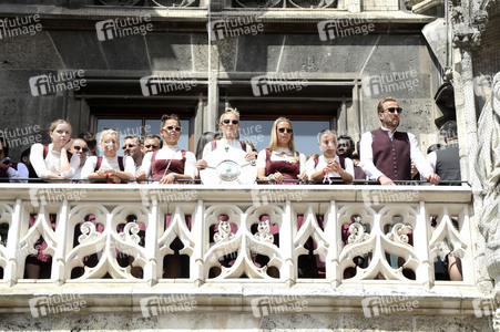Meisterfeier des FC Bayern München in München