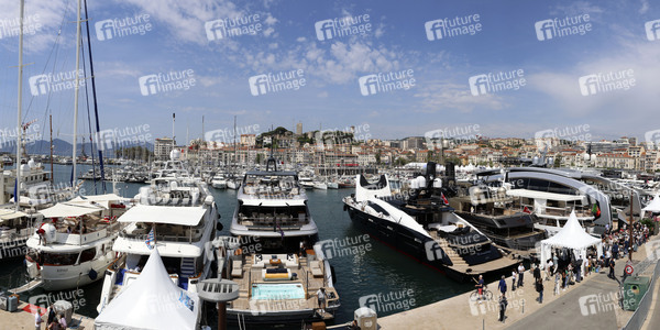 Der Yachthafen während des Cannes Film Festival 2025
