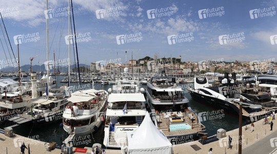 Der Yachthafen während des Cannes Film Festival 2025