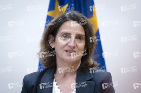 Pressestatement von Katherina Reiche und Teresa Ribera in Berlin